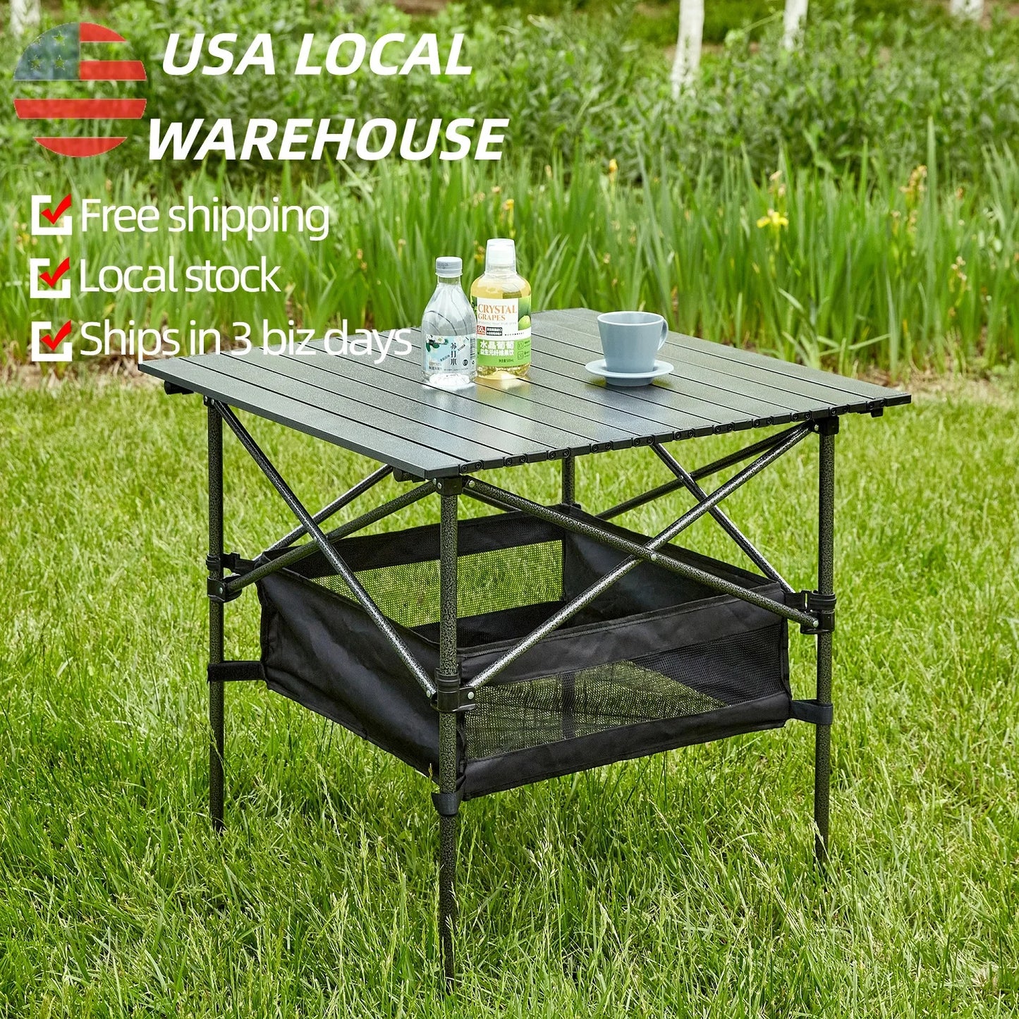 Folding Extendable Outdoor Table