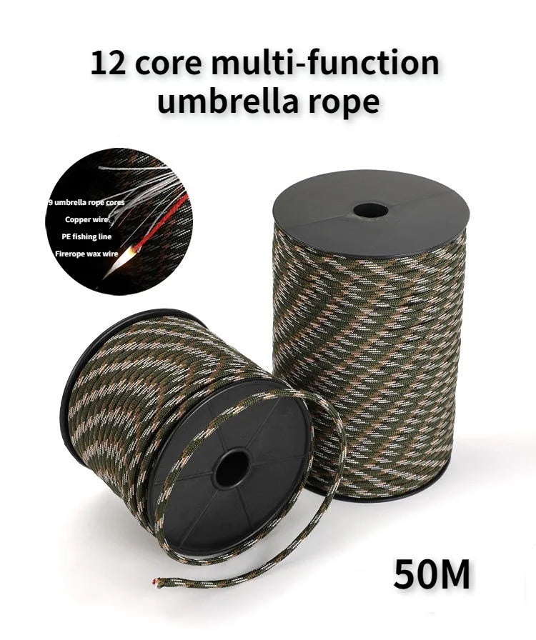 4mm Paracord 50m Military Grade