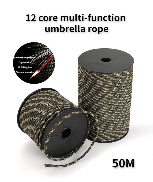 4mm Paracord 50m Military Grade